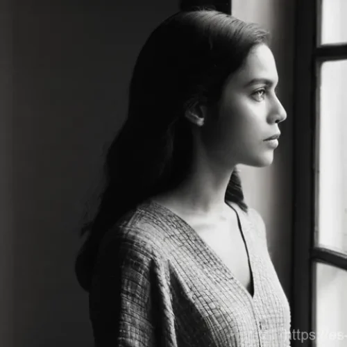 덴마크 출신 영화 감독 라스 폰 트리에 - **Prompt 1: Raw Emotional Intensity with a Dogma 95 Aesthetic**
    "A portrait of a woman, mid-shot...